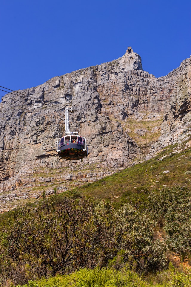 Table Mountain above Cape Town